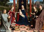 欧洲12-19世纪油画四_DAVID, Gerard - The Mystic Marriage of St Catherine